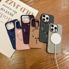 高級マグネット式iPhone15promax携帯ケースは新型アップル16promax保護カバー16proを適用します。