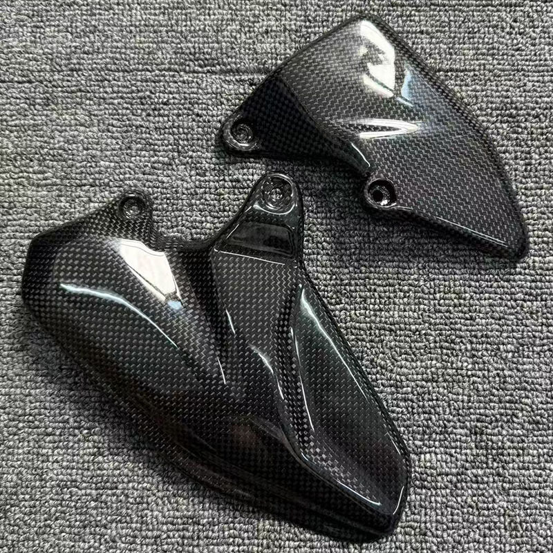 Suitable for Ducati Multistrada V4 V4S Modified Carbon Fiber Dry Carbon Footrest Guards Wings