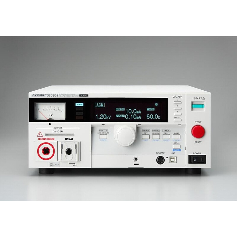 KIKUSUI/菊水TOS5300绝缘电阻测试仪TOS5301高精度耐电压测量表