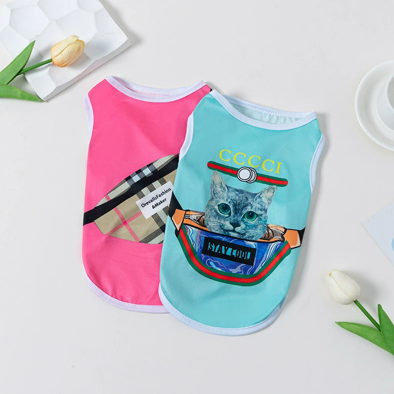 Источник фабрики одежды любимчика собака одежда собака мультфильм рюкзак жилет домашнее животное ранец жилет собака жилет