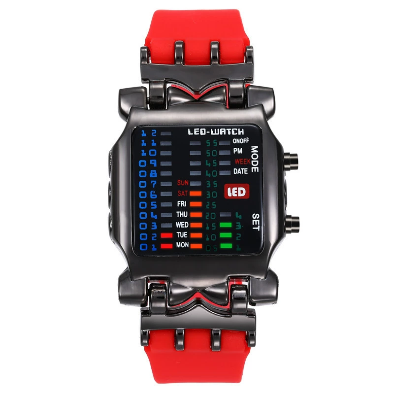 Creative fashionable trend electronic watch, (Physicals)