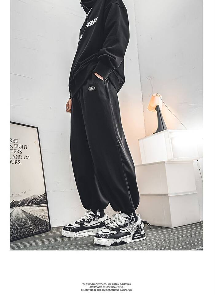 Giày sneaker nam đế dày tăng chiều cao, thân thấp dây buộc, phối màu trơn — 6678 Trắng Xanh Lục, 6678 màu Milan, 6678 trắng đen chi tiết 14