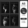 A5 black cat (96 photos)
