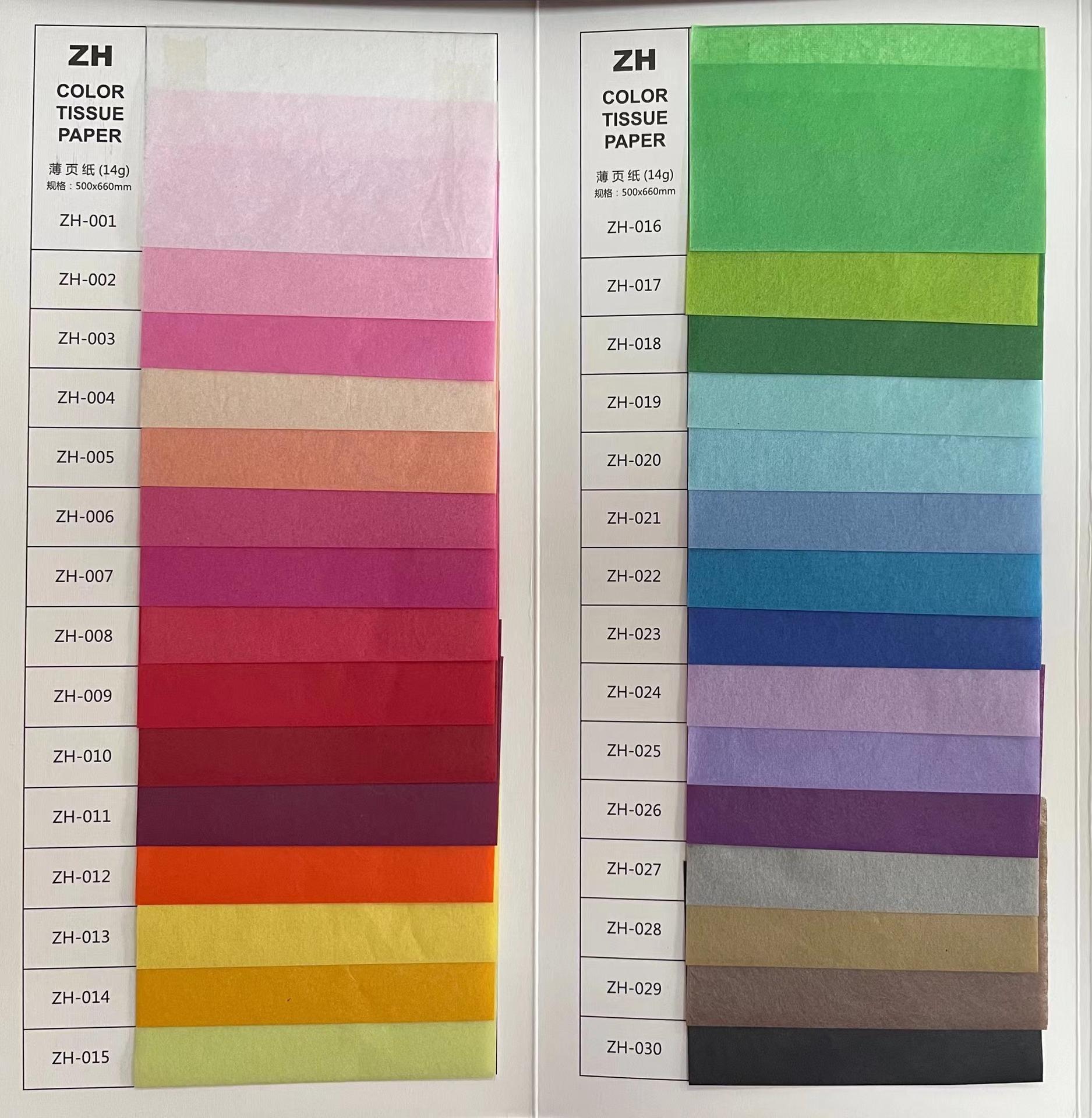 Papel perlado de color de 17g en stock para relleno de ropa, papel de calco grueso, papel fino semitransparente, blanco.