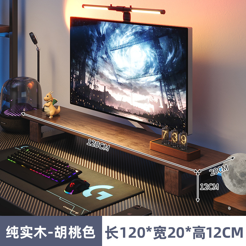 Soporte del ordenador portátil monitor de la computadora de escritorio de oficina estante de escritorio soporte de pantalla