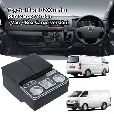 Toyota Hiace 200 Series Dx mərkəzi konsol saxlama qutusu, fincan tutacağı