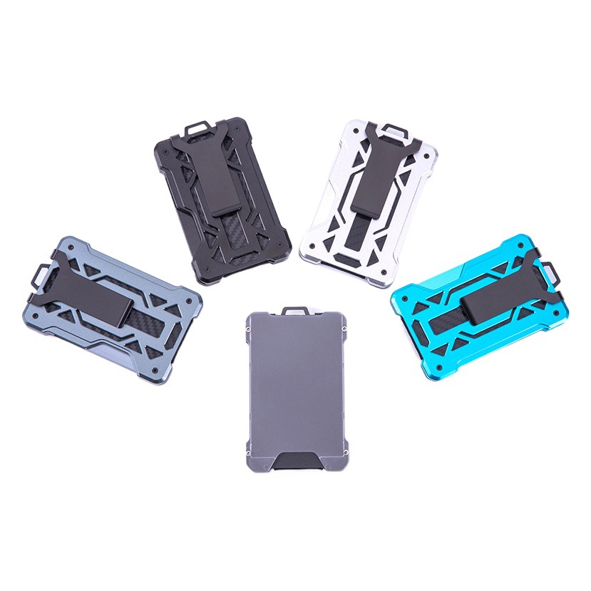 Cross-border Apple Airtag localizador cubierta protectora Crazy Horse titular de la tarjeta de cuero RFID titular de la tarjeta bancaria billetera AK-3 al por mayor