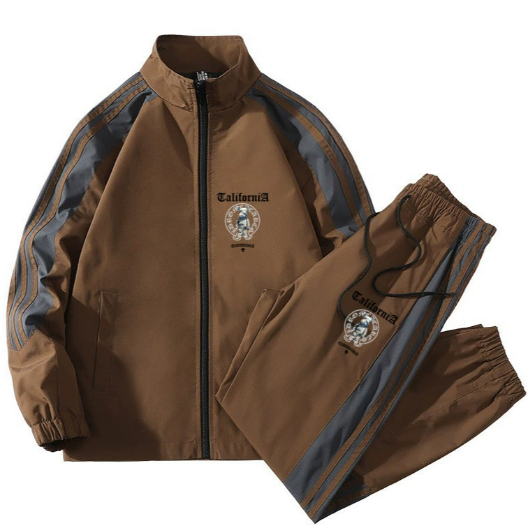 Повседневный спортивный костюм-куртка для мужчин, новые модные модные длинные брюки весны и осени, стильная модная куртка для альпинистских женщин.