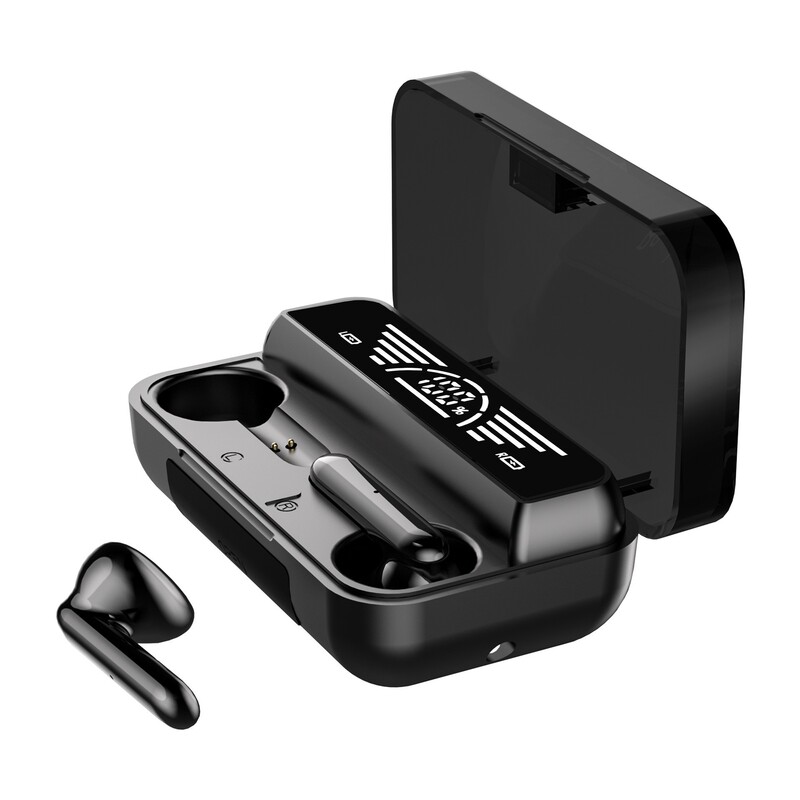 ノイズリダクションクロスボーダー M10F9-5M90 超長時間スタンバイ大容量デジタルディスプレイ Bluetooth ヘッドセットワイヤレススポーツイヤーフックタイプ|undefined