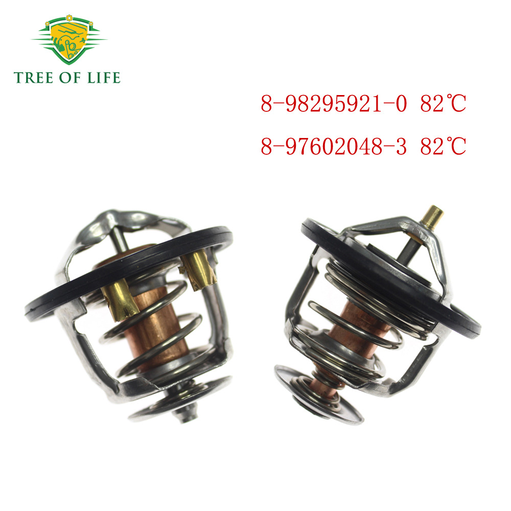 8 - 97602037 - 0 para termostato de refrigerante del motor ISUZU 82c image 1
