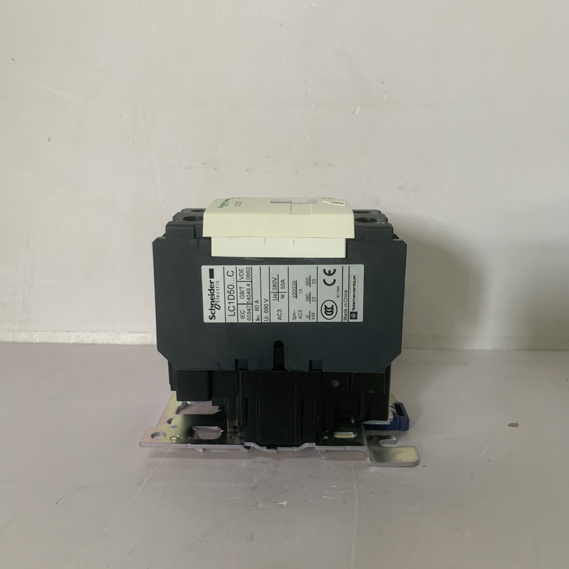 低压电气	LC1D50E7C	LC1D50E7C	交流接触器