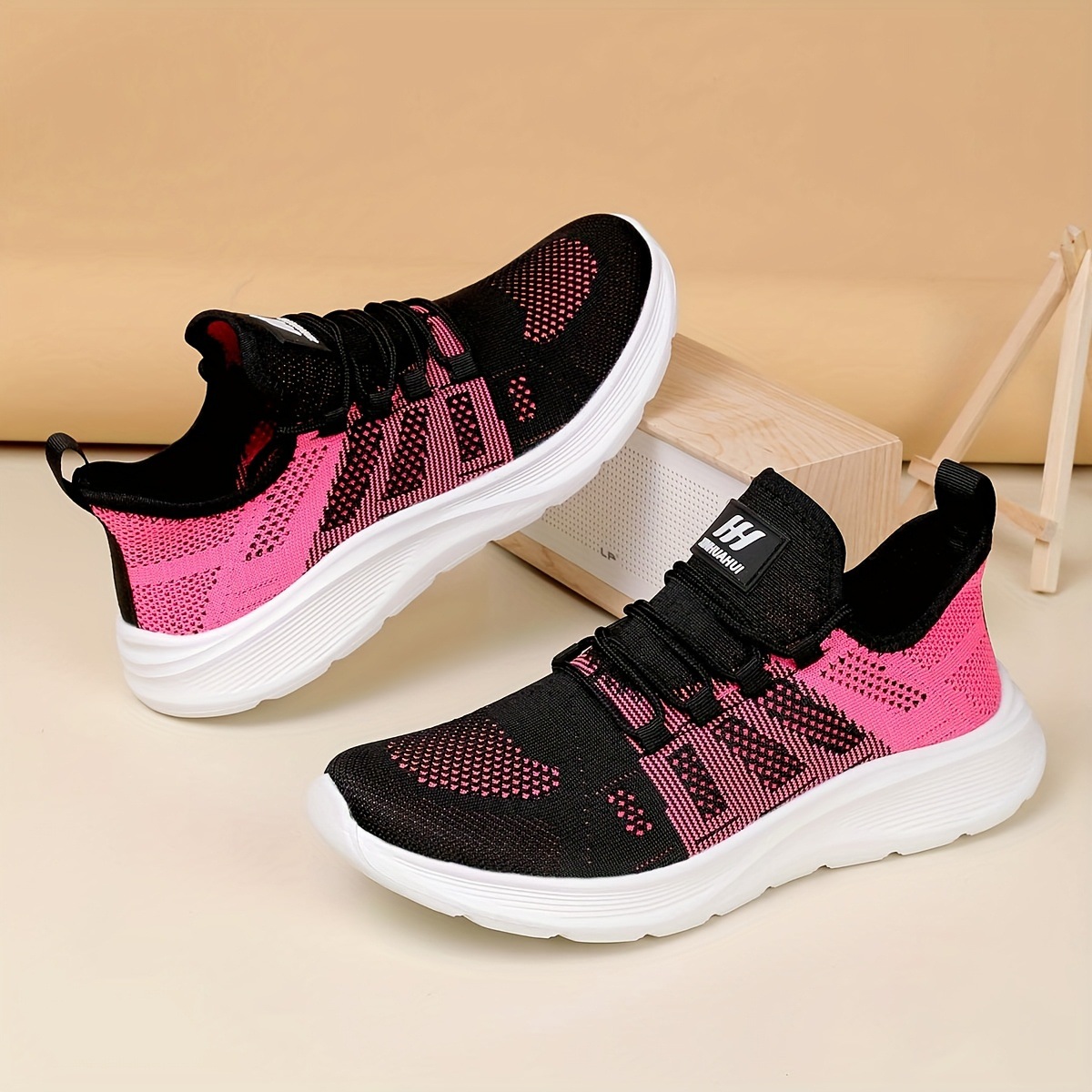 Zapatos deportivos ligeros zapatos para correr mujeres de mediana edad madres mayores zapatos casuales antideslizantes de primavera y otoño