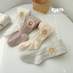 2024新款女童連褲襪春秋薄款寶寶大PP外穿連體襪兒童中大童打底褲