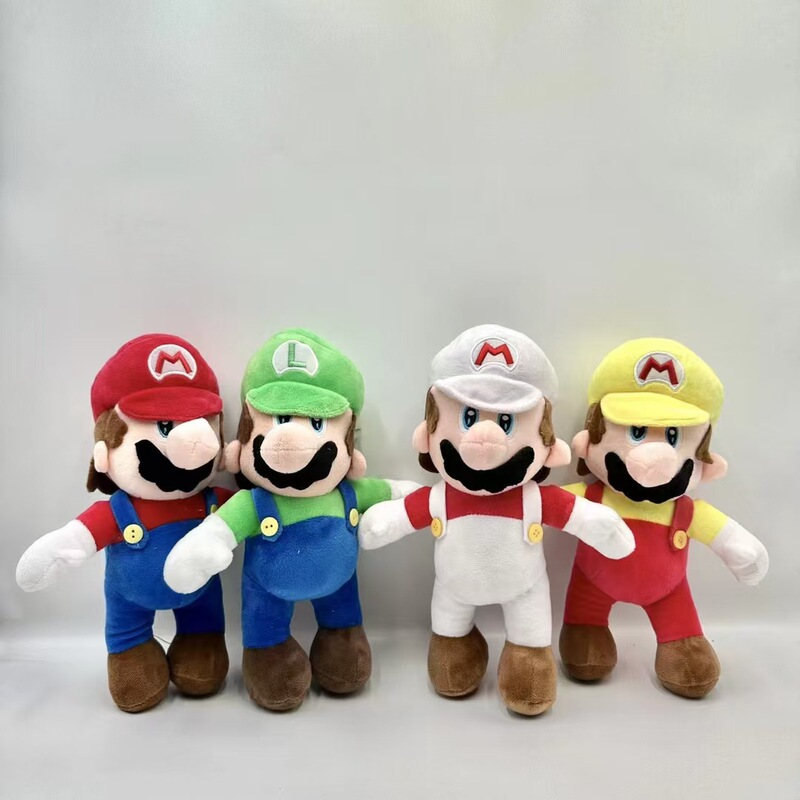 Wholesale Super Mario Mario Mushroom Super Mary Plush Doll 8 Inch Grab Machine Doll