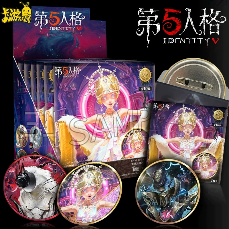 Значки Identity V из жести серия Blackjack