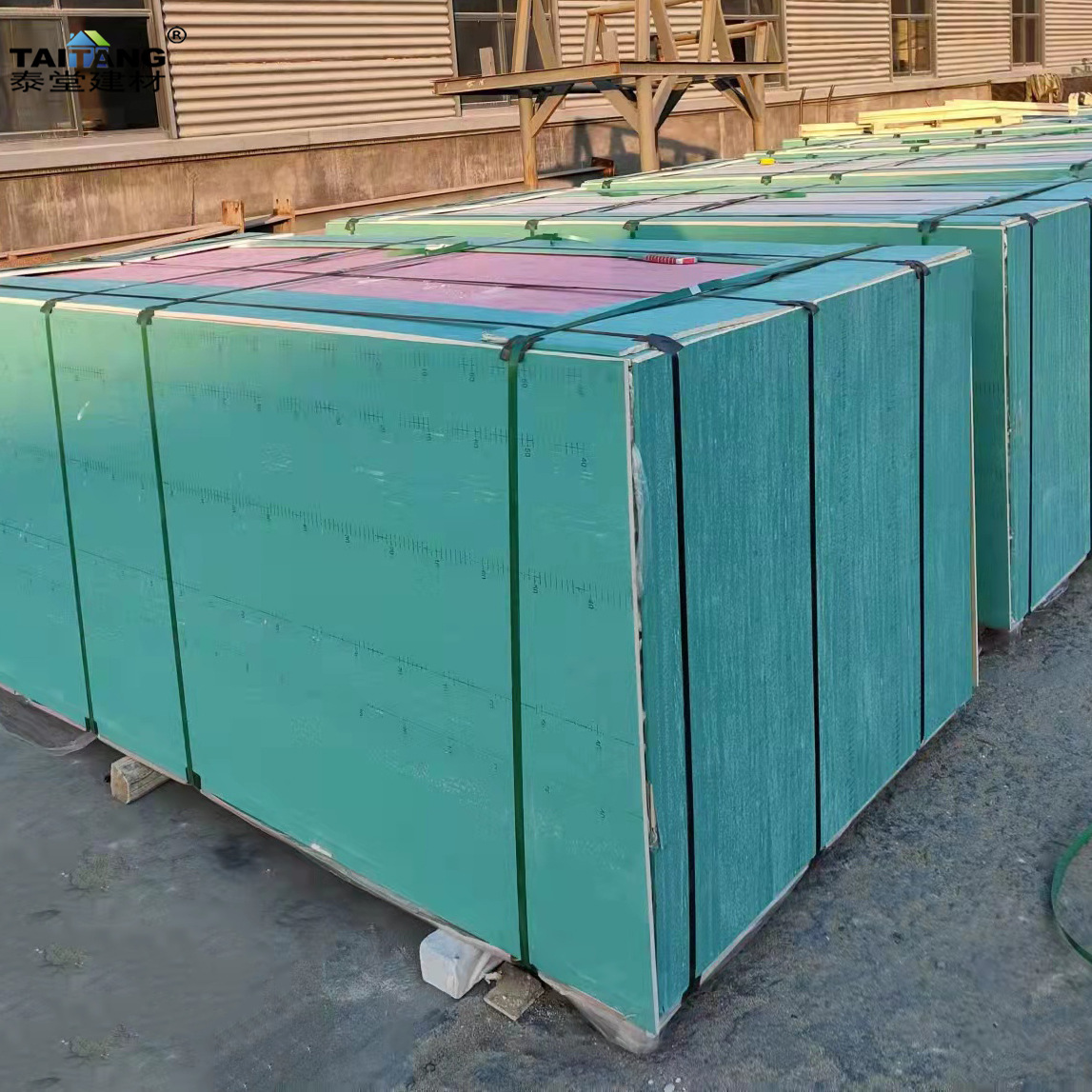 Placa de yeso a prueba de agua Ba13 Placa de yeso para techo estándar australiano Placa de Gipsum