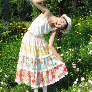 �OӋ�ļ���ɫӡ��ƴ���黨��@����ȹ�¿��������ĸ����Lȹȹ��Ů