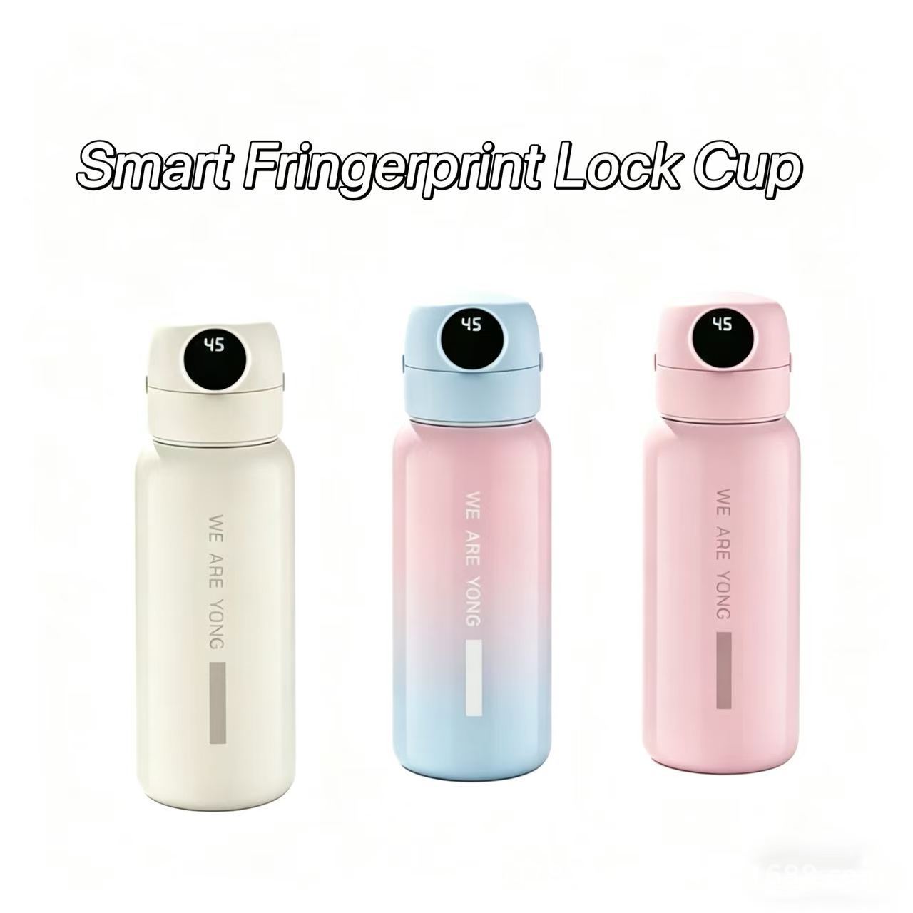 Cross-Border Exclusive Supply of Touch-Sensitive Temperature-Displaying Smart Water Bottles, Vacuum Insulated Hot/Cold Cups, Gift-Engraved Smart Thermos Cups