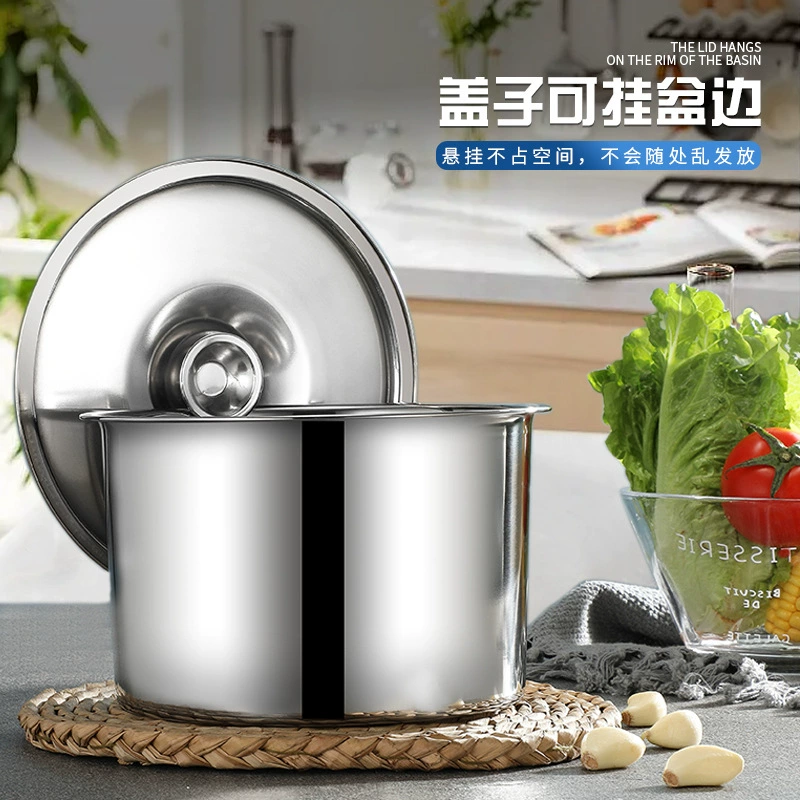 Нержавеющая сталь пряная банка для приправ (Hengqi), утолщенная, с крышкой, размеры 12–24 см