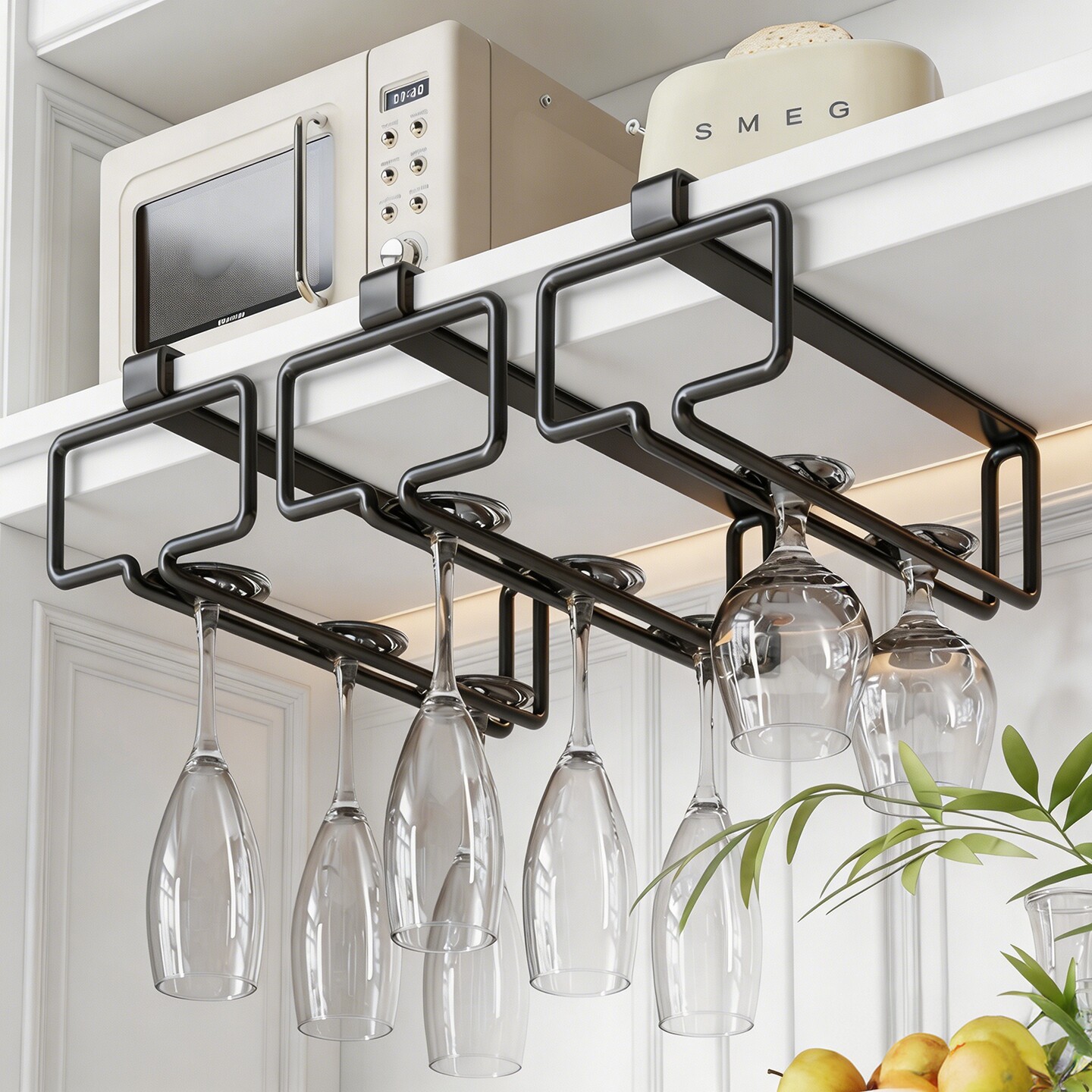 Soporte Colgante para Copas de Vino