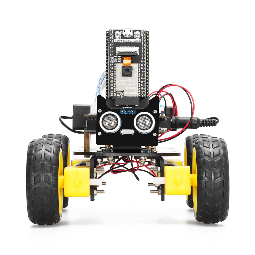 ESP32 IoT 스마트 자동차 와이파이 무선 제어 4WD 키트 로봇 프로그래밍 자동차 카메라