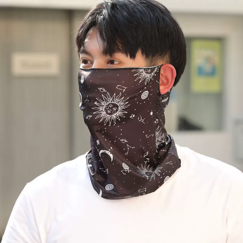 Солнцезащитная маска из ледяного шелка для мужчин и женщин