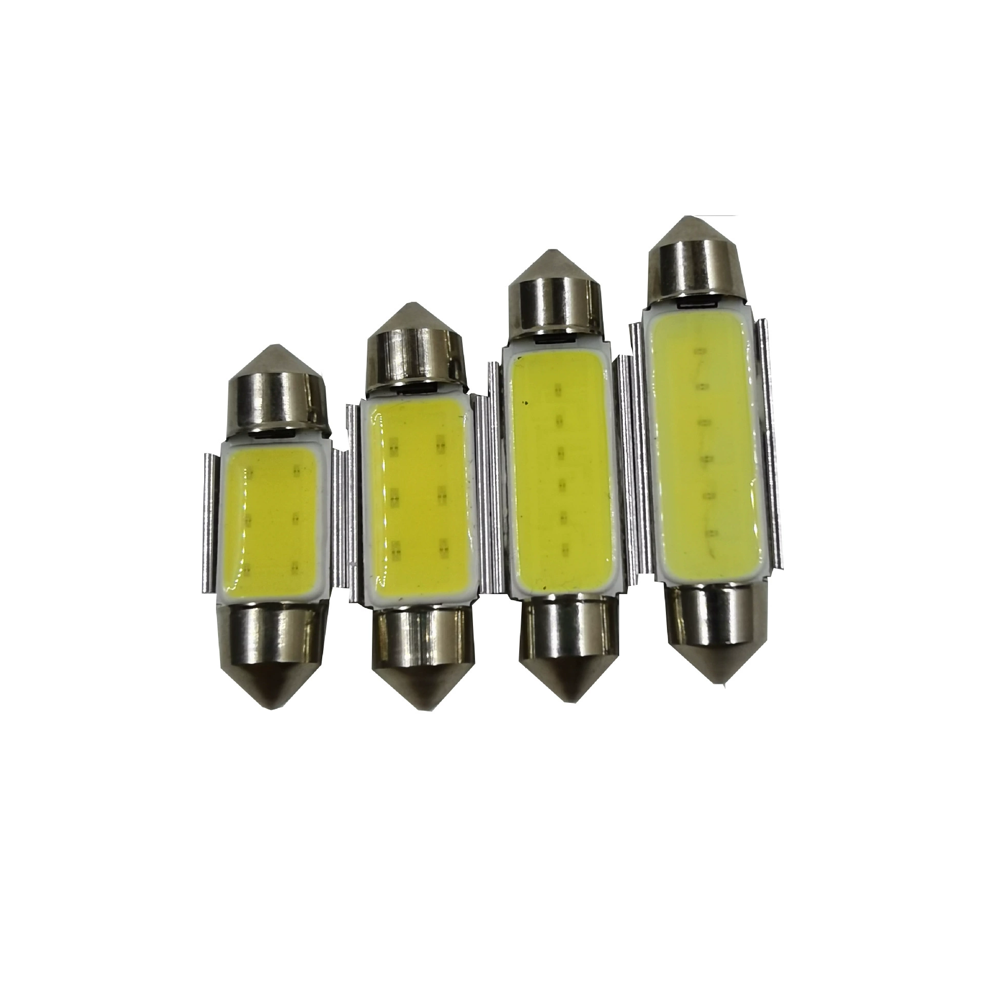 Автомобильный светодиодный светильник с двойным острием COB с рассеиванием тепла алюминиевый светильник для чтения на крыше свет номерного знака оптом