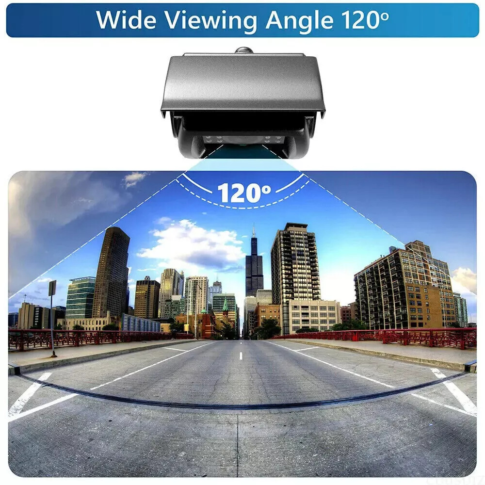 7inch Night Vision High Definition Universal Car Monitor Reversing Rearview Mirror Factory Direct Sales