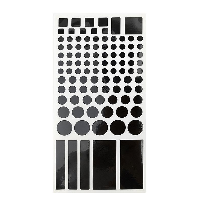 Amazon popular negro LED atenuación pegatina 50-80% sombreado opaco Bloqueo de papel enmascarar cinta de mascotas