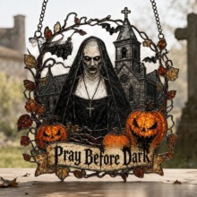 �羳�¿�Valak The Nun Suncatcher��������Ů������