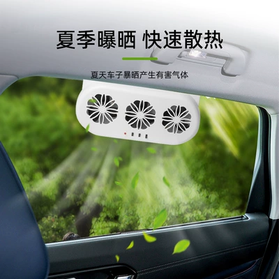 Digər kiçik elektrik cihazlar, Solar car exhaust fan