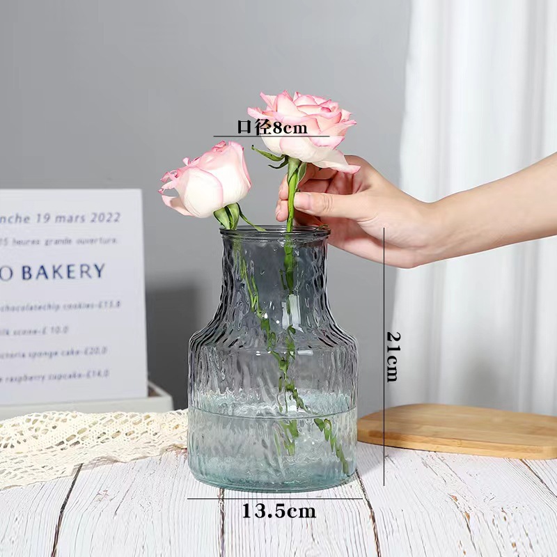 빙하 꽃병 [그레이]