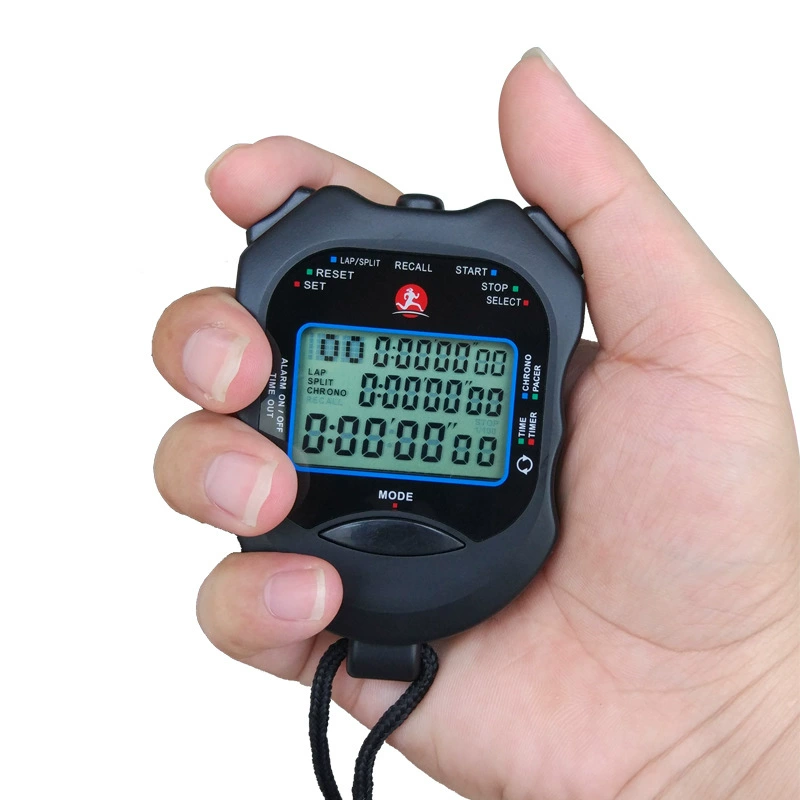 PS-2120 Многофункциональный Секундомер Многофункциональный 120-канальный Секундомер с памятью секундомер цифровой