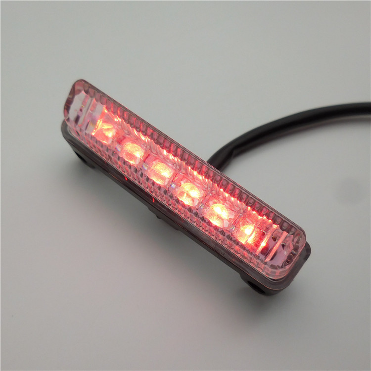 Ch-2059 European Cross-Border Motorcycle Led Rear Tail Light Off-Road Vehicle Electric Vehicle Modified Led Brake Light