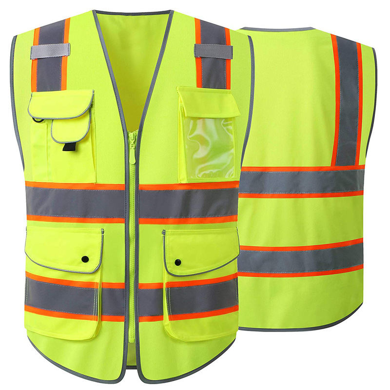 Manager Reflective Vest Construction Traffic Highway Safety Vest Manager Reflective Vest Construction Traffic Highway Safety Vest
