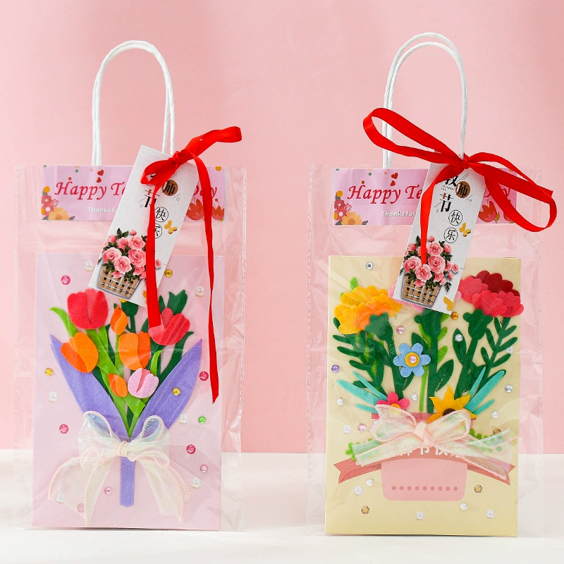 Открытка для детского сада, трёхмерные свежие карты, DIY, детское handmade DIY, подарок на день рождения