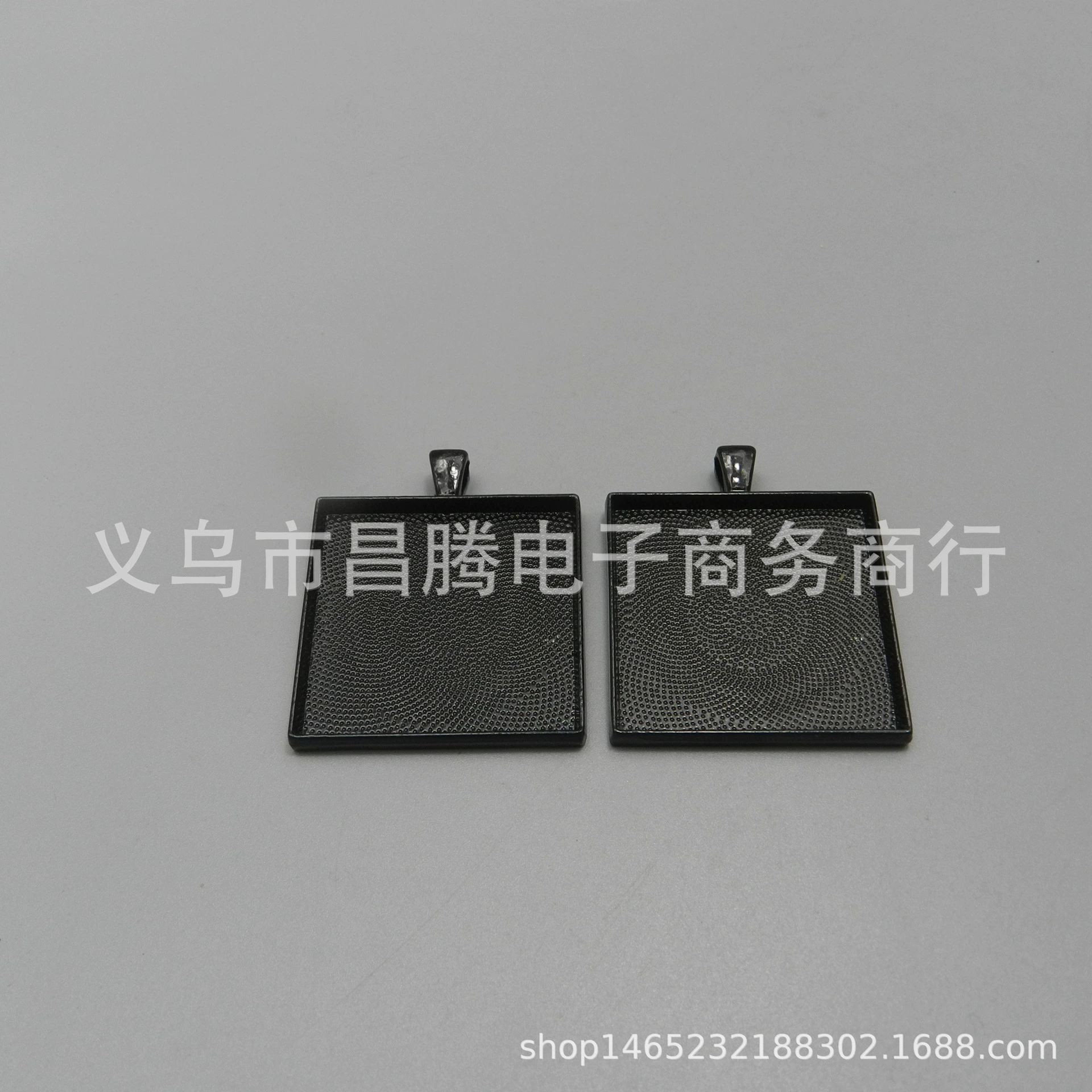 Тонкий узор подвеска в 35 мм квадратный драгоценный камень времени подвеска нижняя поддержка ювелирных аксессуаров DIY