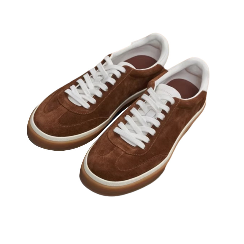 LP DESUN 신발 남성 유행 경량 편안한 디자인 센스 보드 신발 COWHIDE 비즈니스 캐주얼 쇠고기 텐더 부드러운 바닥 유럽과 미국 남성 신발