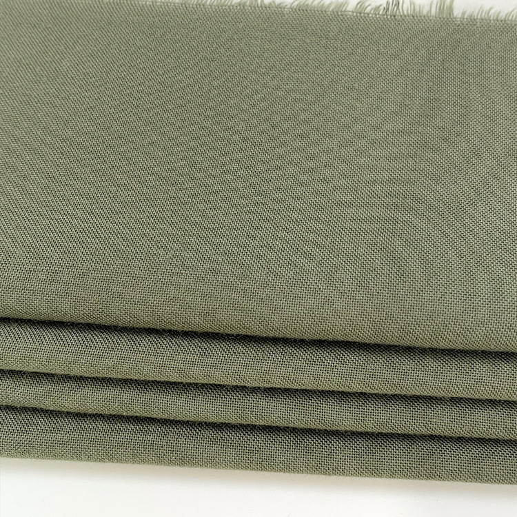 110gsm permeable aire viscose simple tela de rayon para ropa
