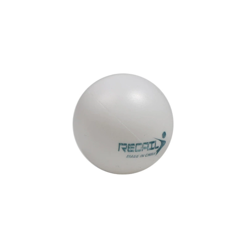 雷加尔 Table tennis sucking six branches of yellow white plastic table tennis students adult entertainment table tennis