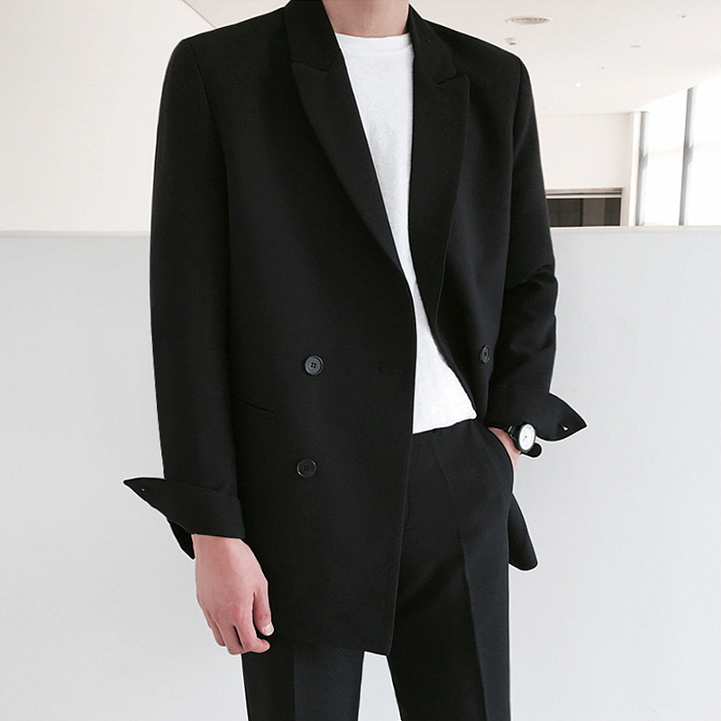 [Clearance] Autumn Men's Casual Suit Korean Fashion Slim-fit Ins Small Suit Teenagers Handsome Single West
