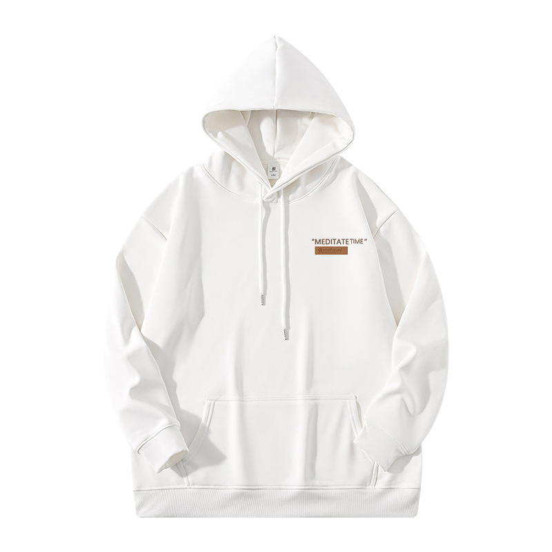 Primavera pesada y otoño nueva chaqueta encapuchada hombre pesado chaqueta adolescente americana chaqueta con capuchona marca de moda