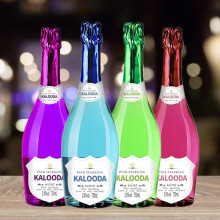 卡鲁达香槟汽泡酒女士起泡酒香槟起泡葡萄酒低度果酒750ml*6瓶装
