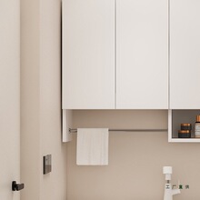 吊柜铝合金厨房阳台收纳柜卫生间壁柜浴室柜可置物墙上储物柜定
