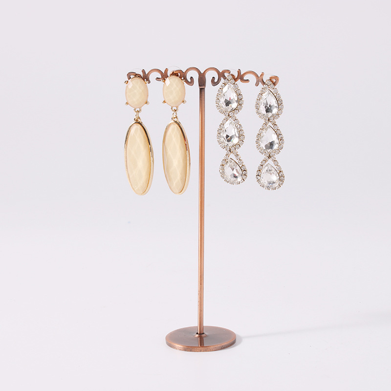 Metal earrings