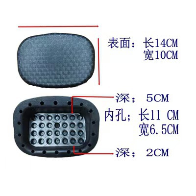 Cama de champú transfronteriza Almohada Peluquería Peluquería Cama de champú Almohada de la cabeza Punzonadora Almohada de la cabeza Almohada de la cabeza Accesorios de la almohada de lavado