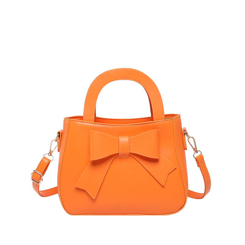 2025 primavera y verano nuevo color sólido bolso de hombro coreano bolso de mujer suave moda simple bolso de arco