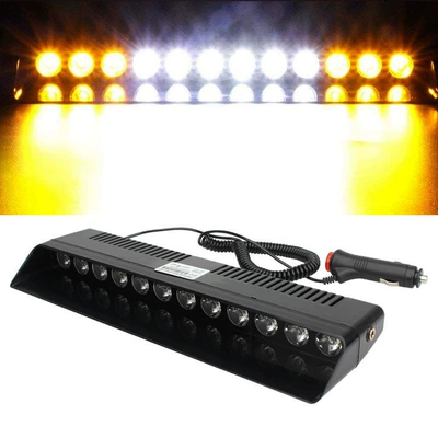 12 LED avtomobil ön şüşə flaş işığı, sorucu xəbərdarlıq işığı