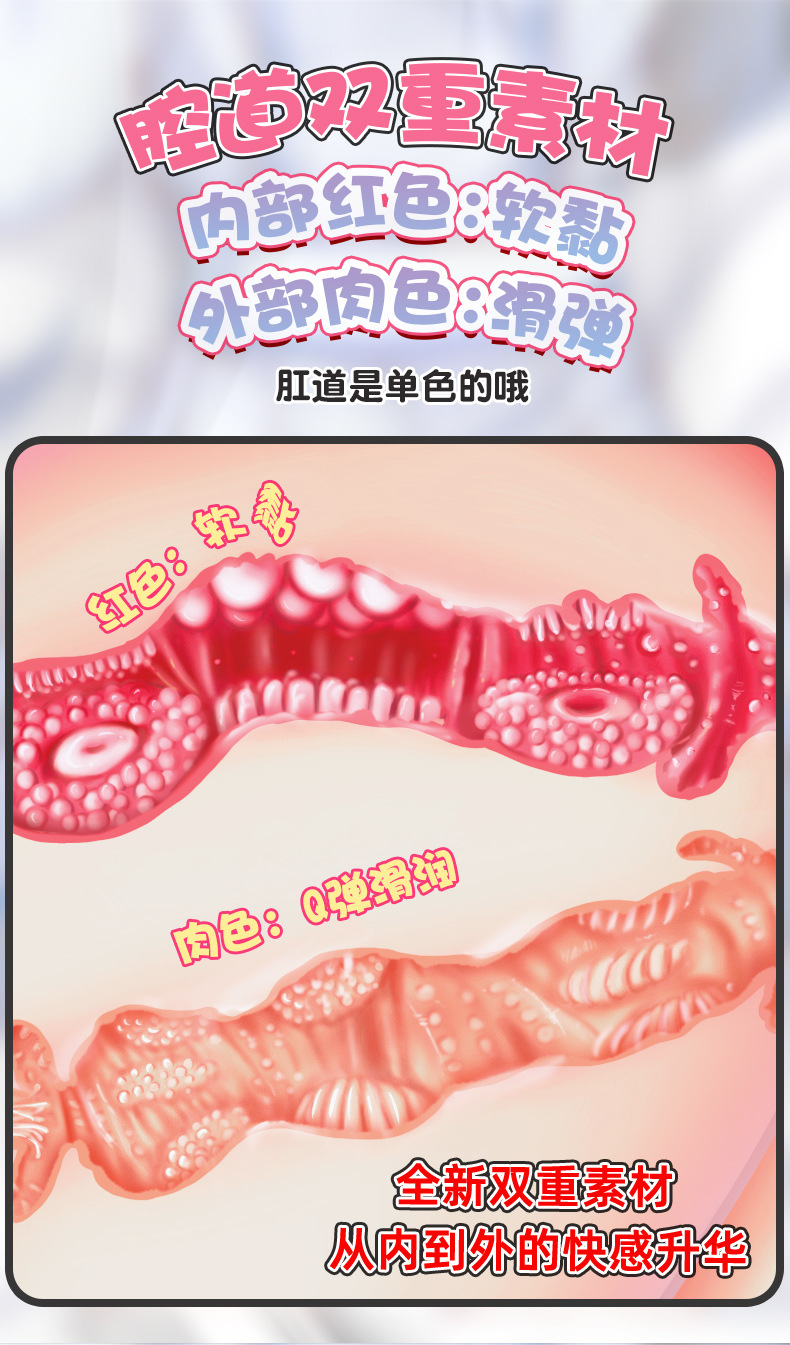 Jiuai Airplane Cup Male Masturbator TPE Manual Pleasure Toy — detail image 6