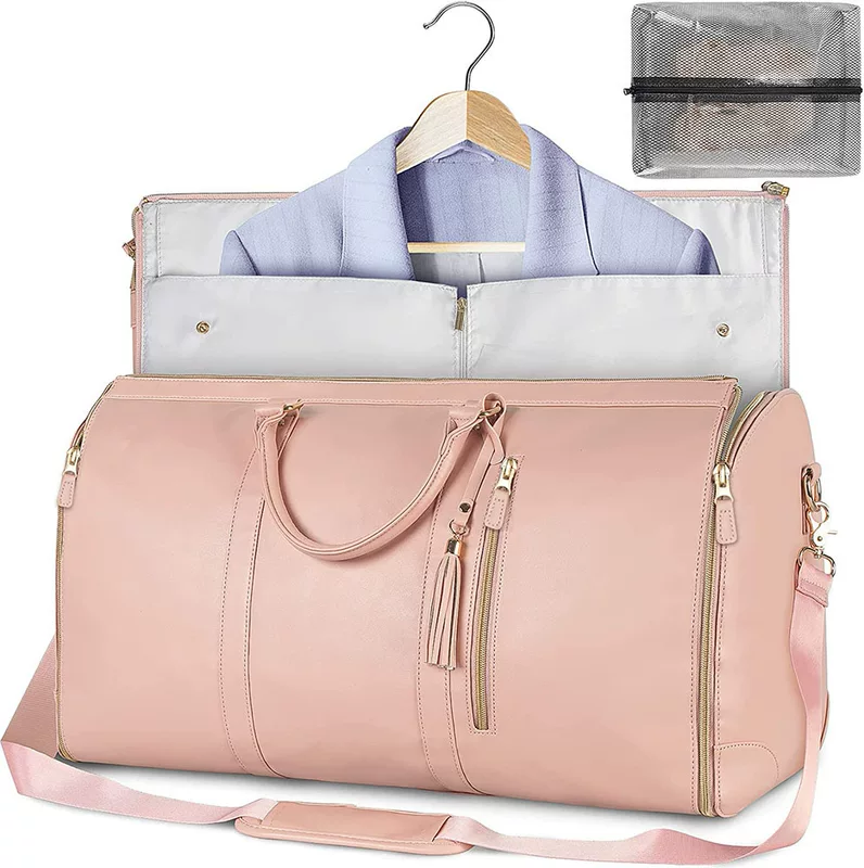 Suit, handheld dress, fuchsia polyurethane organizer bag, Amazon